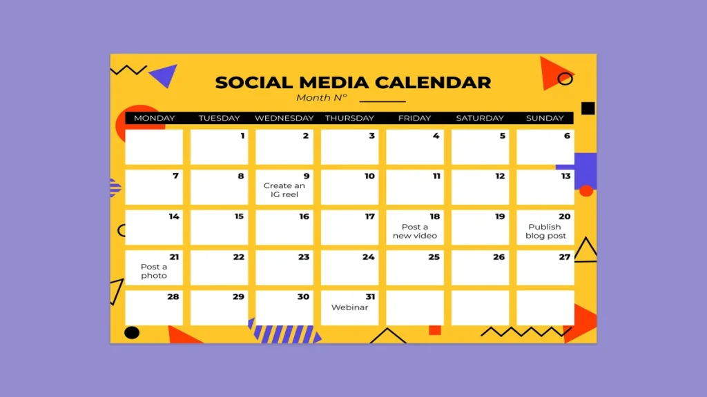 Kalender Konten 30 Hari Ide Siap Pakai